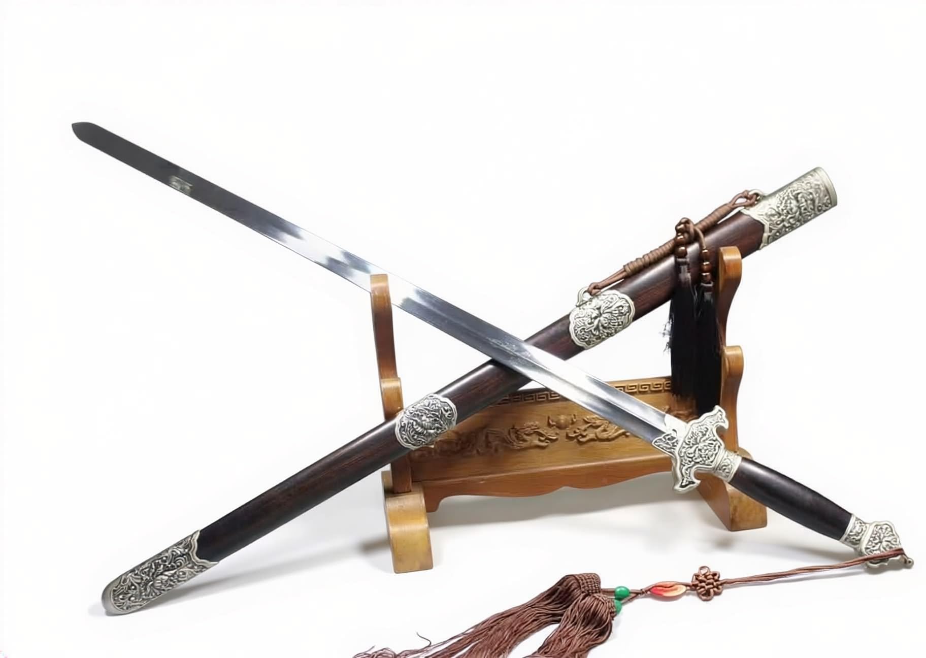 Amazon.com : LOONGSWORD Chinese Tai Chi Sword Peony Jian – Hand